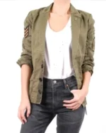 The Rookie S03 Nyla Harper Green Jacket