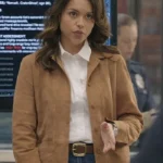 The Rookie S08 Angela Lopez Suede Jacket