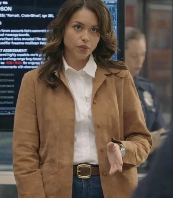 The Rookie S08 Angela Lopez Suede Jacket
