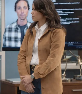 The Rookie S08 Angela Lopez Suede Jacket