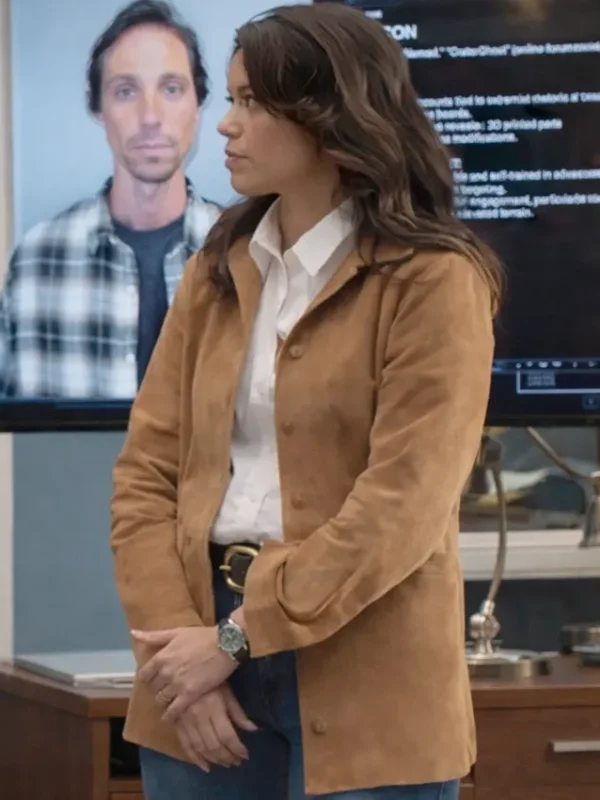 The Rookie S08 Angela Lopez Suede Jacket