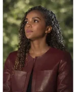 The Rookie S08 Nyla Harper Leather Jacket