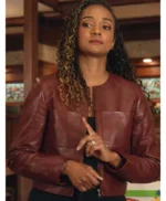 The Rookie S08 Nyla Harper Leather Jacket