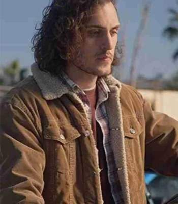 The Rookie Vinnie Gemetti Brown Cord Trucker Jacket