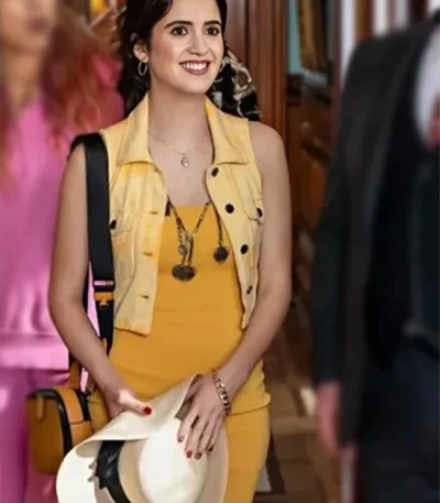 The Royal Treatment Isabella Izzy Yellow Vest