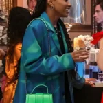 The Sex Lives of College Girls S03 Alyah Chanelle Scott Patterned Blazer