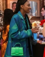 The Sex Lives of College Girls S03 Alyah Chanelle Scott Patterned Blazer