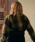 The Sex Lives of College Girls S03 Renee Rapp Green Plaid Jacket