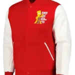The Simpsons Freeze Max Rude Varsity Jacket