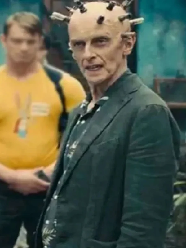 The Suicide Squad 2 Thinker Black Cotton Blazer