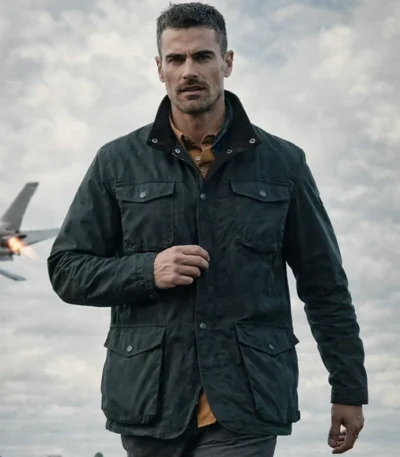 Theo James The Gentlemen S01 Black Jacket