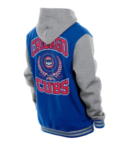 Throwback Prep Chicago Cubs Royal Hoodie Jacket