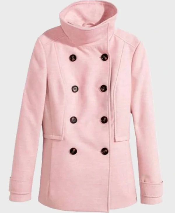Tiera Skovbye Riverdale Polly Cooper Double-Breasted Coat