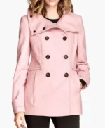 Tiera Skovbye Riverdale Polly Cooper Double-Breasted Coat