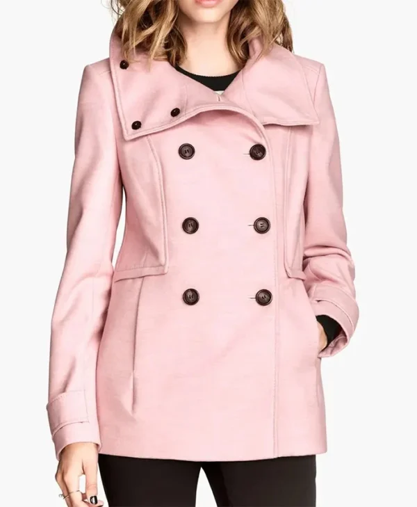Tiera Skovbye Riverdale Polly Cooper Double-Breasted Coat