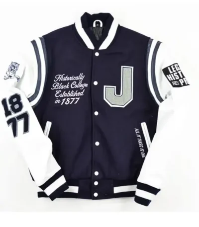 Tigers Jackson State University Motto 2.0 Letterman Jacket