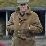 Tobias Menzies The Crown Brown Belted Trench Coat