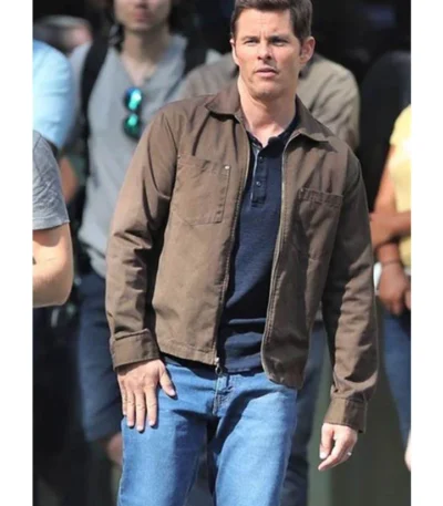 Tom Wachowski Sonic The Hedgehog Brown Jacket