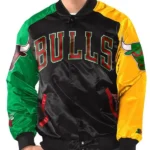 Ty Mopkins Chicago Bulls Satin Jacket