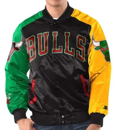 Ty Mopkins Chicago Bulls Satin Jacket