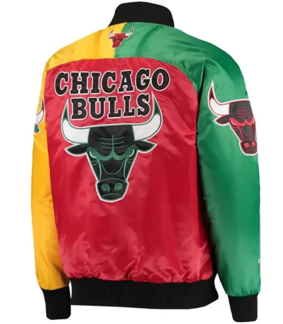 Ty Mopkins Chicago Bulls Satin Jacket