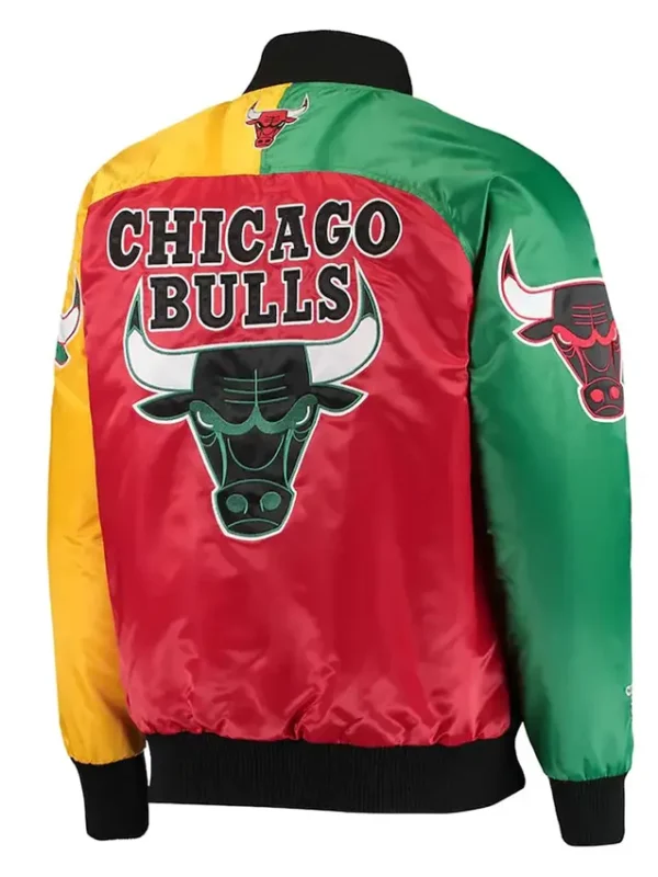 Ty Mopkins Chicago Bulls Satin Jacket