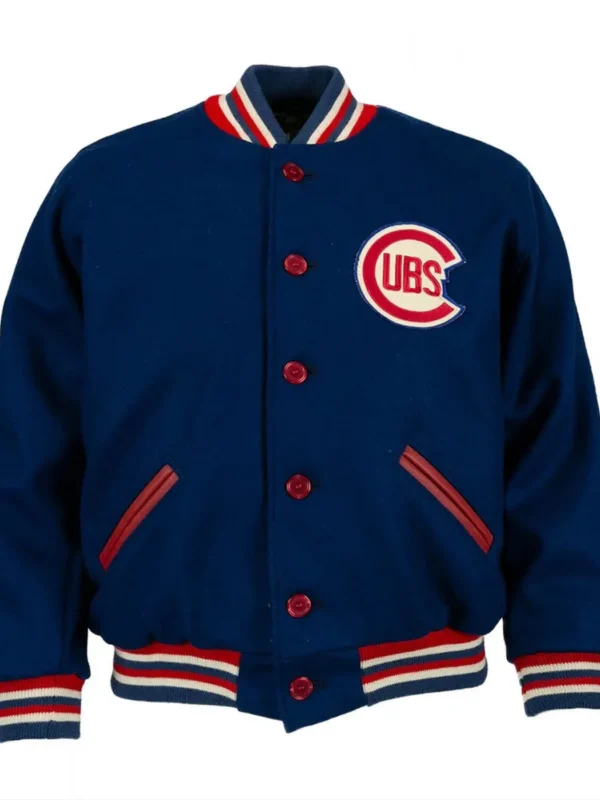 Varsity 1954 Chicago Cubs Wool Blue Jacket