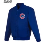 Varsity Chicago Cubs Royal Blue Wool Jacket