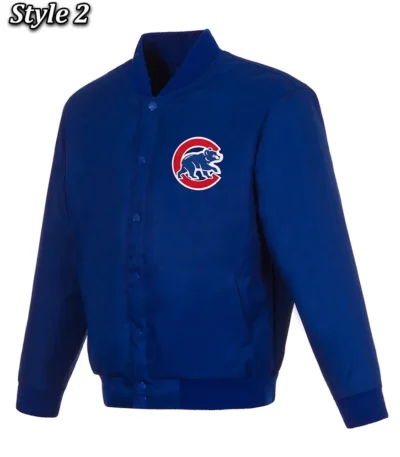 Varsity Chicago Cubs Royal Blue Wool Jacket