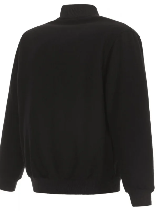 Varsity Dallas Mavericks Black Wool Jacket