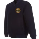 Varsity Denver Nuggets Navy Blue Wool Jacket