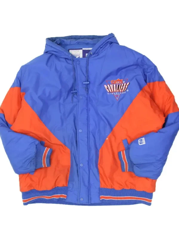 Vintage Logo 7 Cleveland Cavaliers Retro Cavs Jacket