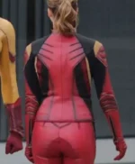 Violett Beane The Flash Red Jacket