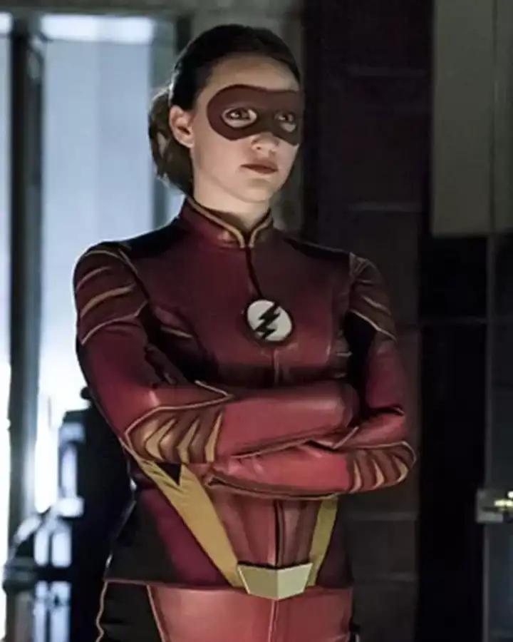 Violett Beane The Flash Red Jacket Violett Beane The Flash Red Jacket