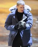 Captain Cold The Flash Blue Hooded Coat