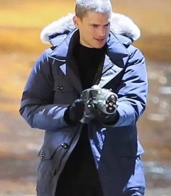 Captain Cold The Flash Blue Hooded Coat