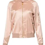 Women Riverdale Tennis Team Pink Bomber Jacket