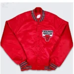 Women’s Chicago Bulls Cropped Varsity Jacket