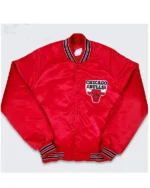 Women’s Chicago Bulls Cropped Varsity Jacket