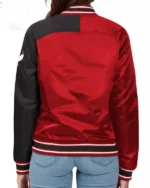 Women’s Varsity Chicago Bulls Satin Jacket
