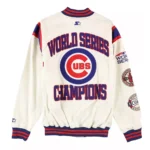 World Series Champions Chicago Cubs Off White Jacket