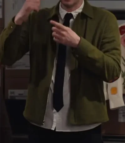 Yasper The Afterparty Olive Green Jacket
