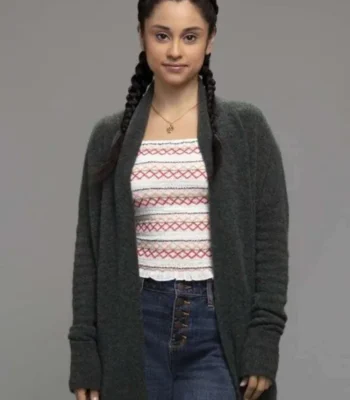 Yolanda Montez Stargirl Grey Wool Coat