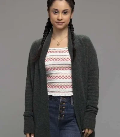 Yolanda Montez Stargirl Grey Wool Coat