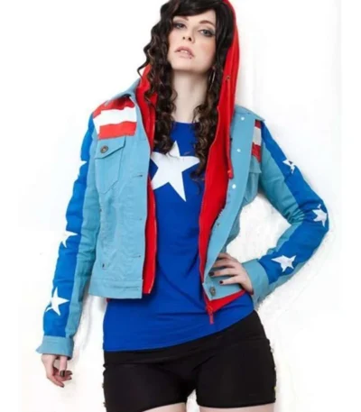 Young Avengers America Chavez Denim Jacket