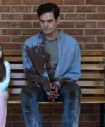 Young Hugh Crain The Haunting of Hill House Blue Denim Jacket