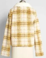 Young Kara Danvers Supergirl S6 Yellow Plaid Jacket