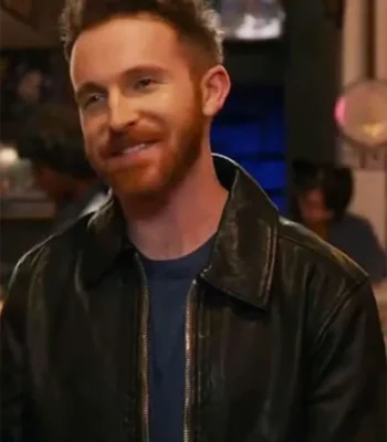 Zander Hawley The Rookie S07 Black Leather Jacket