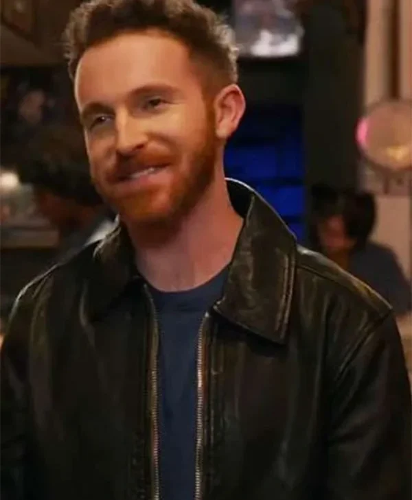 Zander Hawley The Rookie S07 Black Leather Jacket