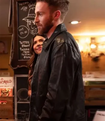 Zander Hawley The Rookie S07 Black Leather Jacket